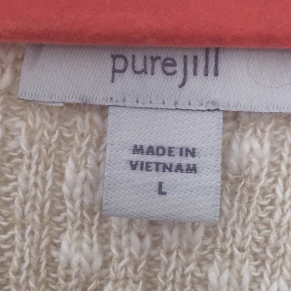 J.jill Pure Jill Duster and Tank Sweater twinset - Picture 3 of 4